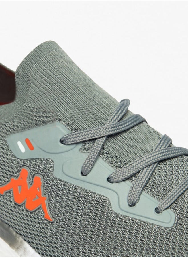 Kappa Men's Textured Sports Shoes with Lace-Up Closure  - Image 4