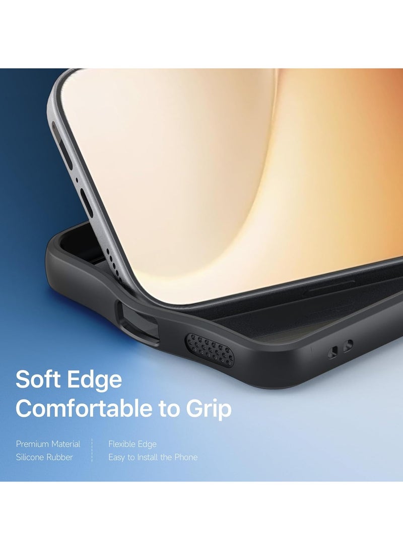 general Transparent case compatible with Honor 600 5G; transparent back cover resists yellowing and prevents drops; PC+TPU shock-resistant case - Image 5