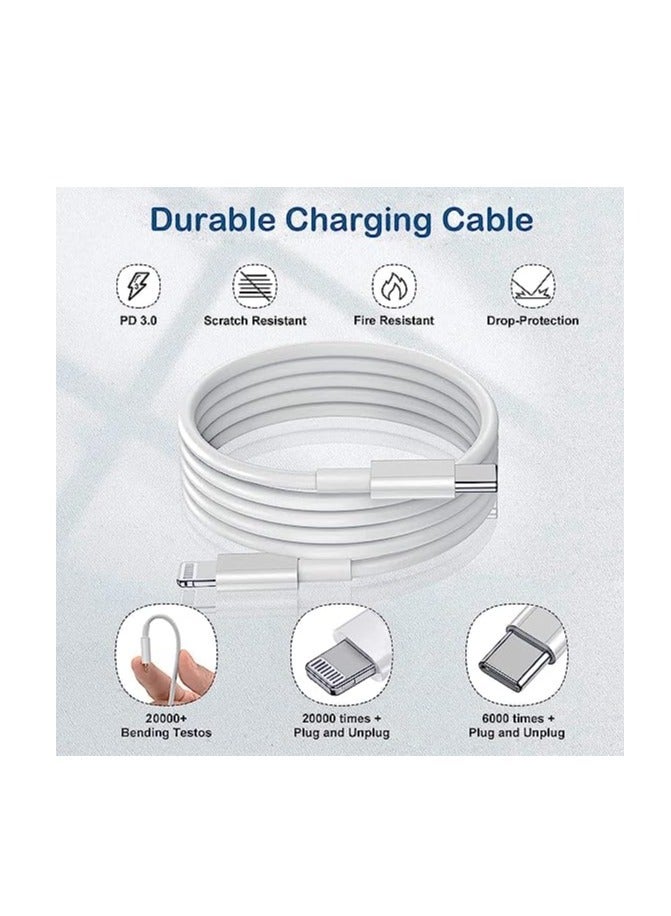 DUSALA 20W PD Adapter USB C Fast Charger Power Block Wall Charger Power Block Wall Adapter Wall Charger - Image 5