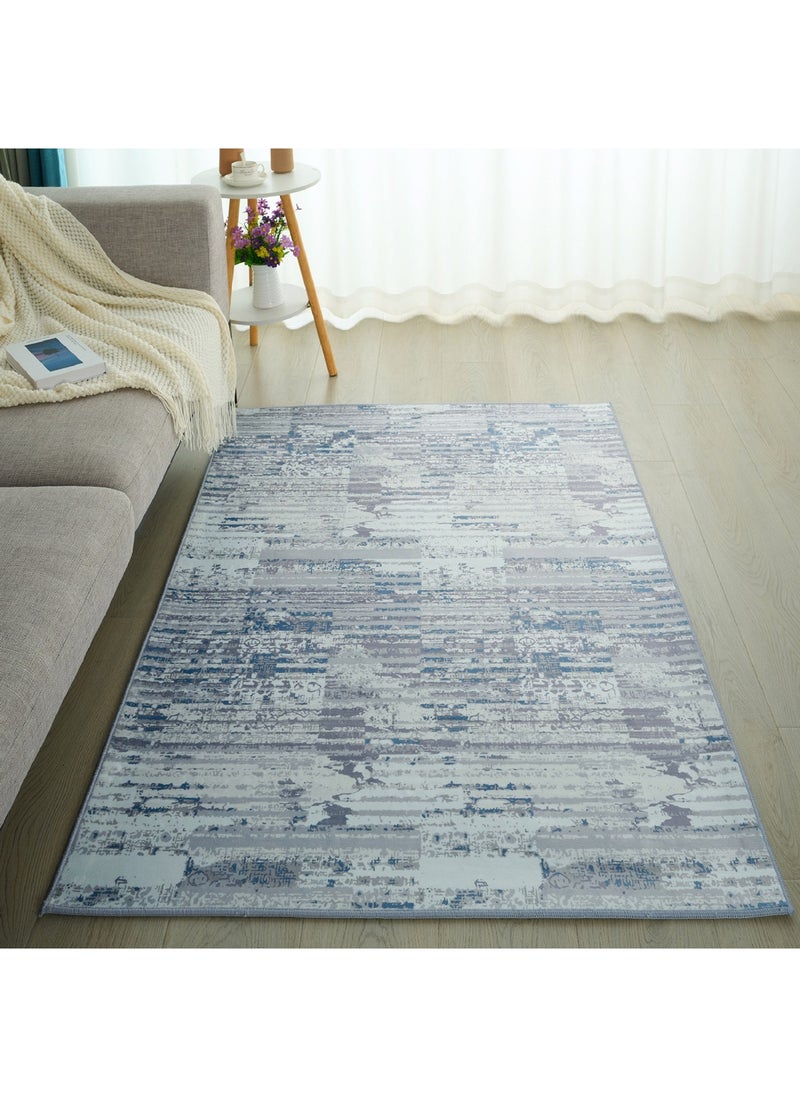 Ontario Kasbah Striped Printed Flannel Rug 110 x 160 cm - pzsku/ZD80C49582E37A8D1ADAFZ/45/_/1725437330/fbeca451-81cc-4f88-b92a-9486a742634d