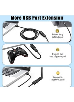 Livx Rope 5gbps Fast Data Transfer USB 3.0 Male to Female Extension Cable Rope Braided 3 Meters  - Image 4