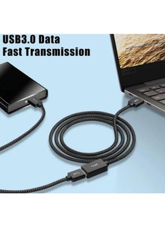 Livx Rope 5gbps Fast Data Transfer USB 3.0 Male to Female Extension Cable Rope Braided 3 Meters  - Image 5