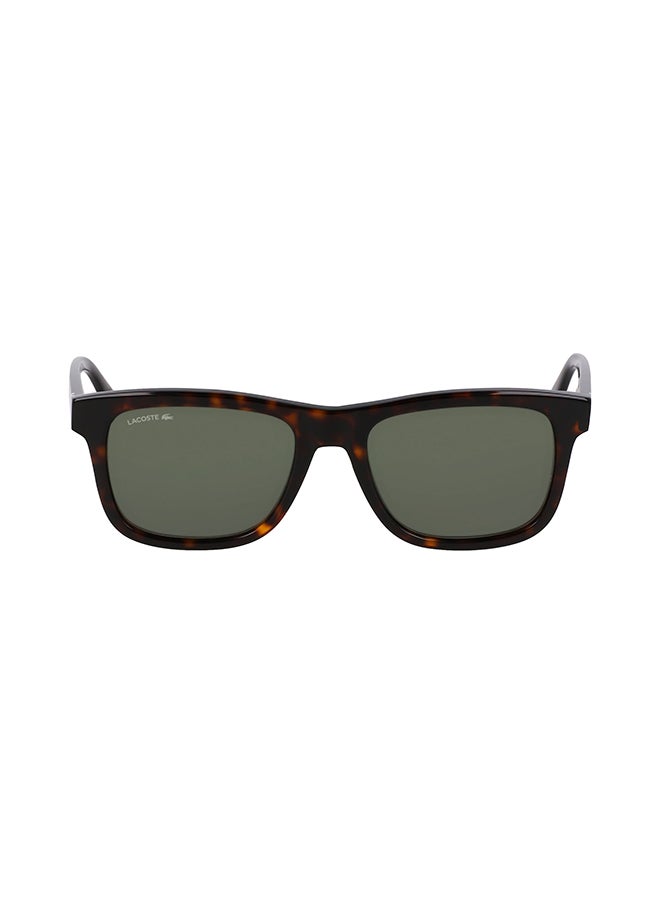 LACOSTE نظارة شمسية مستطيلة للحماية من الأشعة فوق البنفسجية للرجال - L6014S-230-5519 - مقاس العدسة: 55 ملم  - Image 1