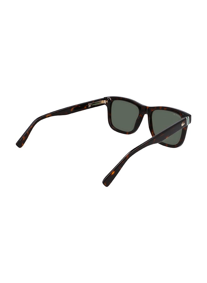 LACOSTE نظارة شمسية مستطيلة للحماية من الأشعة فوق البنفسجية للرجال - L6014S-230-5519 - مقاس العدسة: 55 ملم  - Image 5
