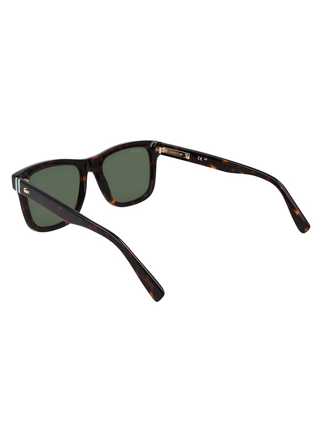 LACOSTE نظارة شمسية مستطيلة للحماية من الأشعة فوق البنفسجية للرجال - L6014S-230-5519 - مقاس العدسة: 55 ملم  - Image 3
