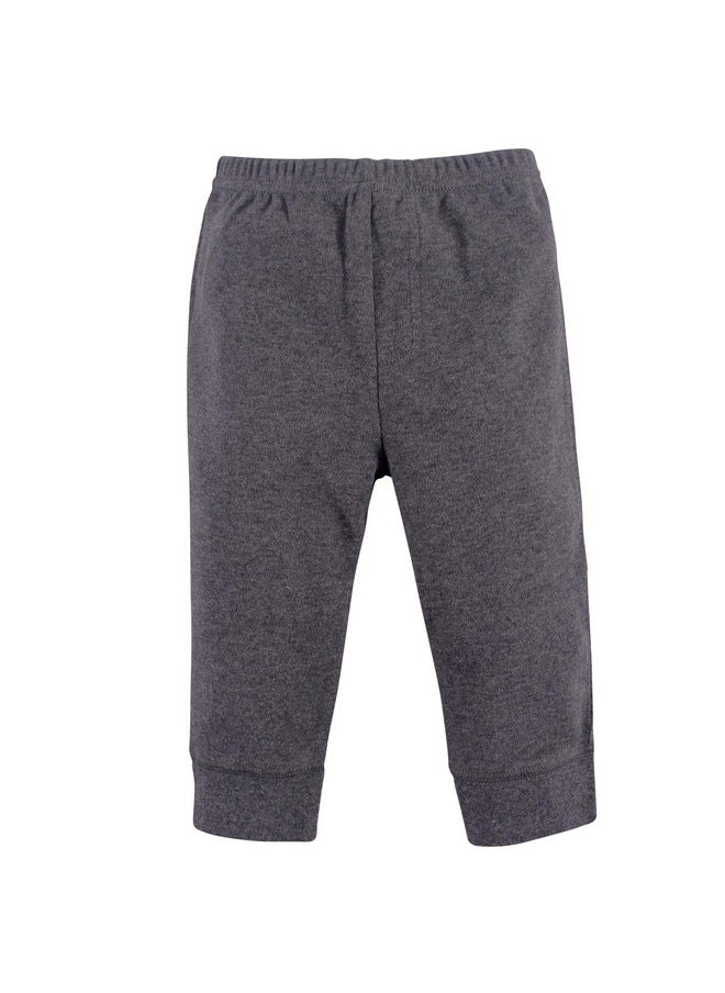 Touched by Nature - Unisex Baby Organic Cotton Pants Buffalo Plaid Moose 03 Months - Image 1