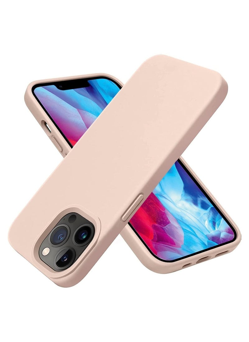 Raxoom Silicone Case for iPhone 14 Pro, Compatible with iPhone 14 Pro Liquid Silicone Gel Rubber Slim Shockproof Protective Phone Case with Soft Anti-Scratch Microfiber Lining - Image 1