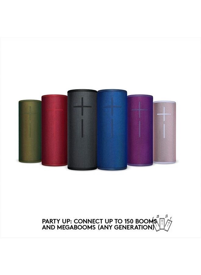 Ultimate Ears - MEGABOOM 3 Portable Wireless Bluetooth Speaker (Powerful Sound + Thundering Bass, Bluetooth, Magic Button, Waterproof, Battery 20 Hours) - Lagoon Blue - Image 1