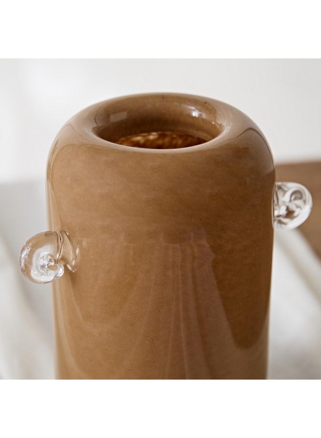 Home Box Reva Glass Vase with Clear Handle 19 x 14 x 23.5 cm - Image 3