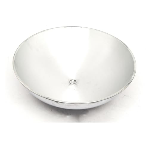 NYRA® Aluminium Kadhai/kadai Without Handle/2 Litre Round Bottom Tasla Kadhai | Aluminium Cookware for Cooking & Boiling - Image 3