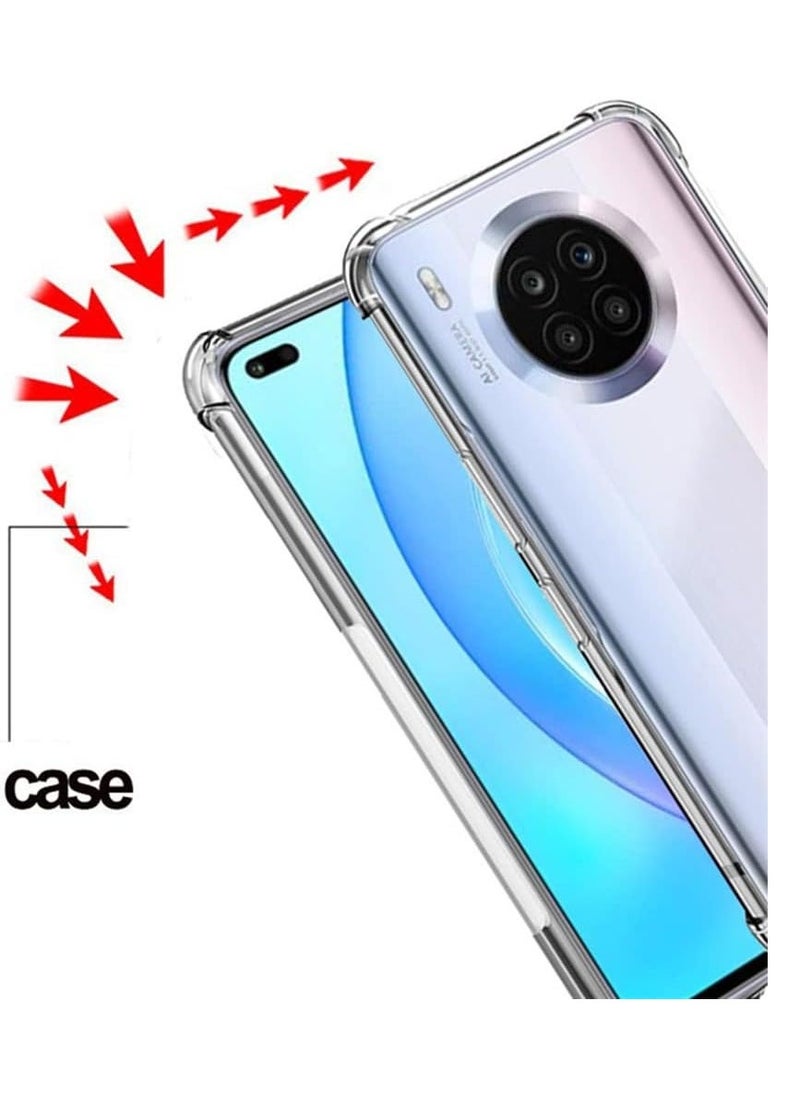 Generic Huawei nova 8i / Honor 50 Lite Case Cover Back Air Cushion Soft Silicone Shockproof Anti-Scratch Protective Bumper Shell Corner  - Image 3