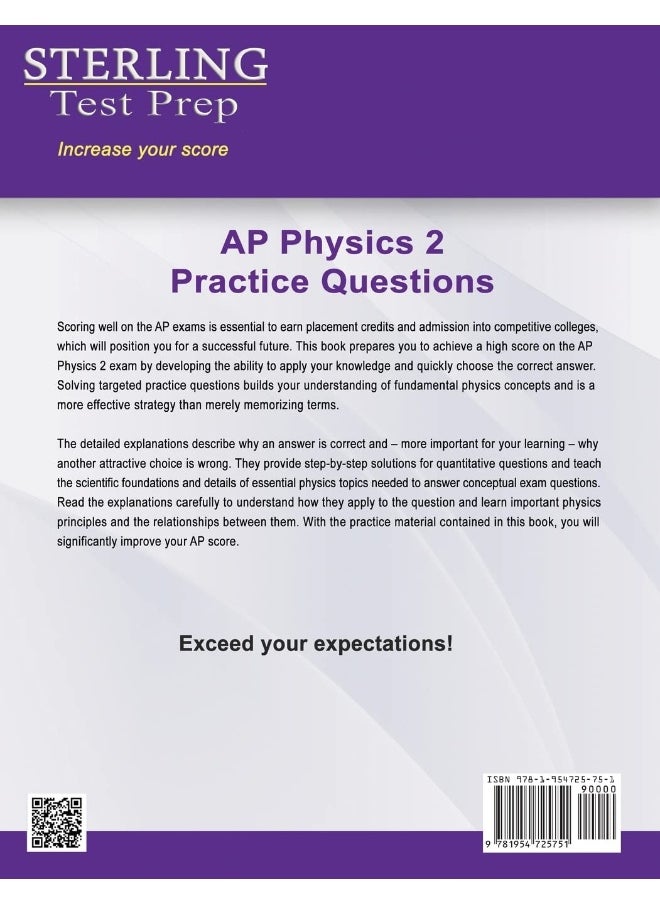 Sterling Test Prep AP Physics 2 Practice Questions: High Yield AP Physics 2 Practice Questions with Detailed Explanations  - Image 2