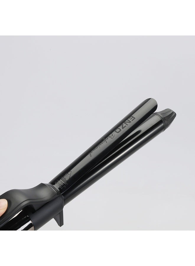 ENZO Professional ENZO EN-9113 Professional Rotating Ceramic Curling Iron | Magic Auto Curler | 7 Temperature Levels | LED Display | PTC Heating | 55W - Image 2