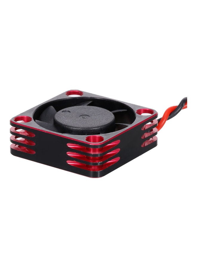 NIBEMINENT Metal Fast Cooling Fan Motor Heat Dissipation For RC Car 7.5x2x5cm - Image 2