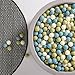 GOGOSO Cream Ball Pit Balls 100 Balls 22 Inch Ball Pool Balls for Baby Fun Toys Different Shaped for Toddler Ball Pit Boys Girl Kids Birthday TentSlides Sage GreenBlue Blend - Image 3
