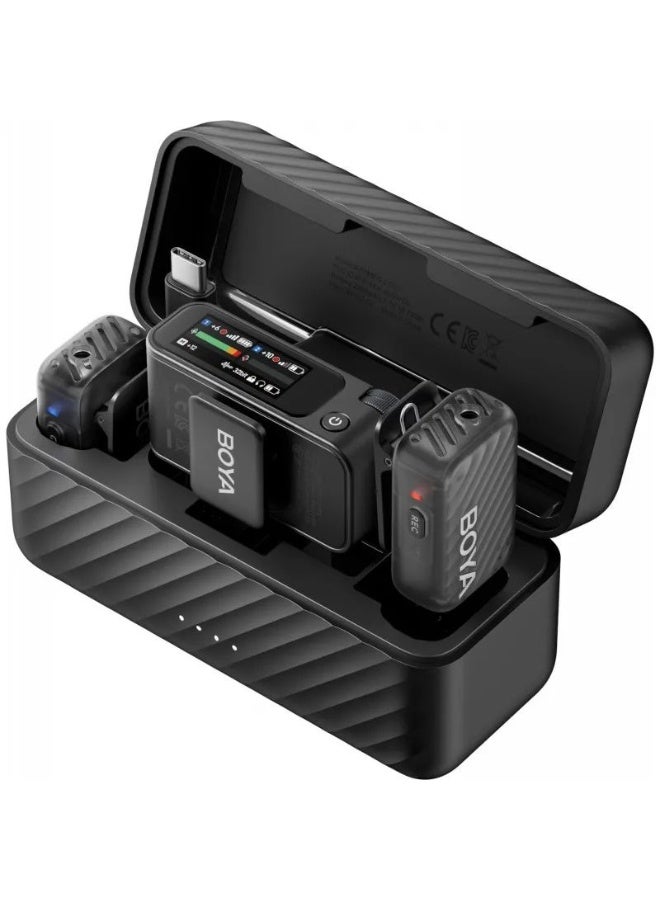Boya Mic-2 Mini Wireless Microphone for Clear Audio, Vlogging, Interviews & Live Streaming - Image 2