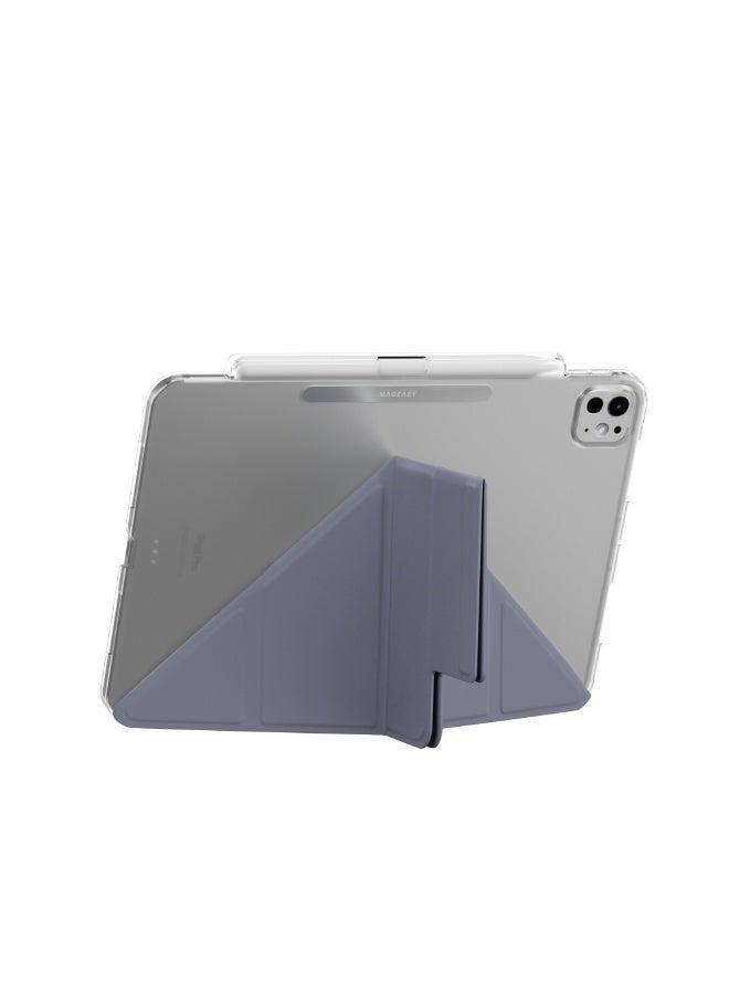 Mageasy FaceT Folio Case W/Pencil Holder For Ipad Pro 11- Alaskan Blue - Image 4