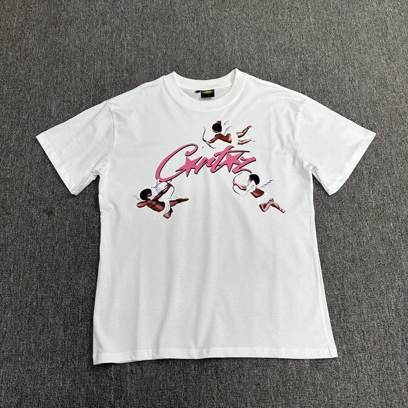 Series Printed Collection Short-Sleeved High Street Style Casual Hip-Hop Men'S And Women'S Casual Half-Sleeves - Image 5