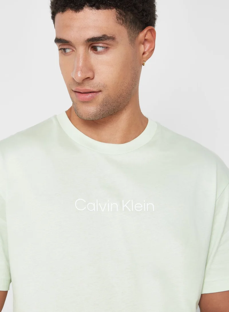 CALVIN KLEIN Logo Crew Neck T-Shirt