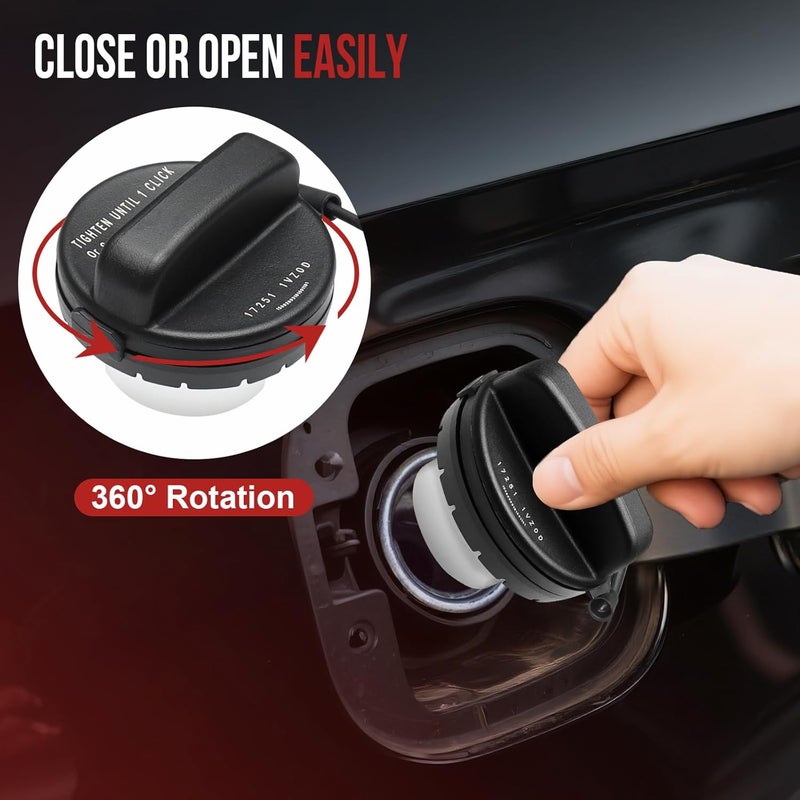 YITHSWAY Gas Cap Fuel Cap for Nissan & Infiniti - Image 5