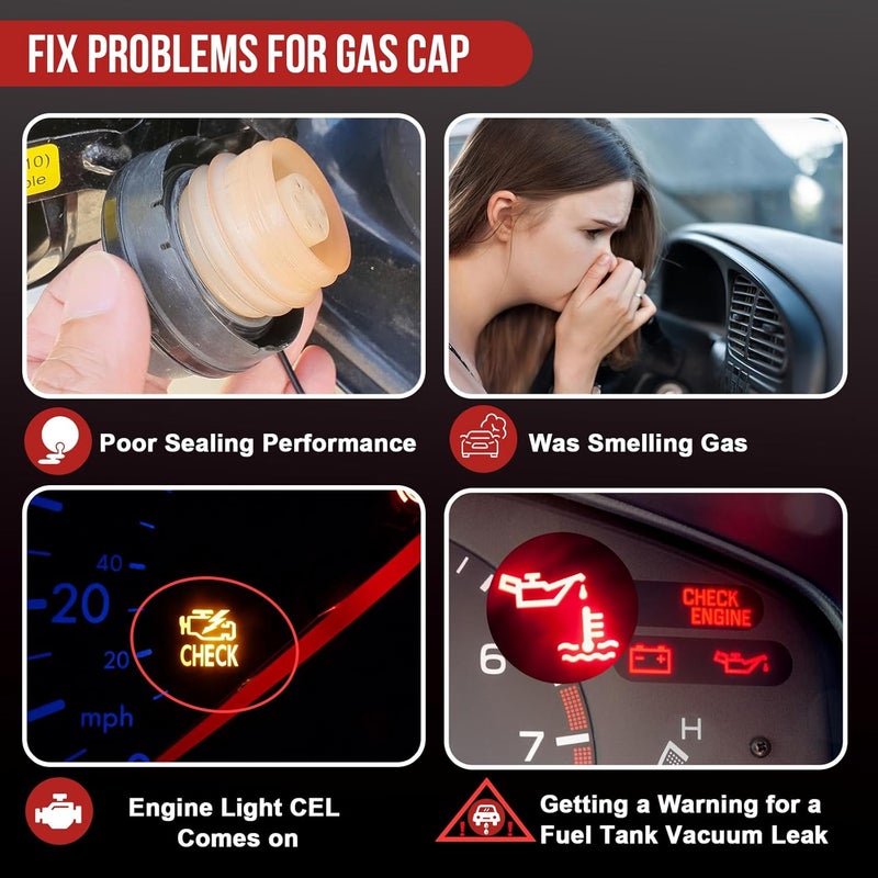 YITHSWAY Gas Cap Fuel Cap for Nissan & Infiniti - Image 3