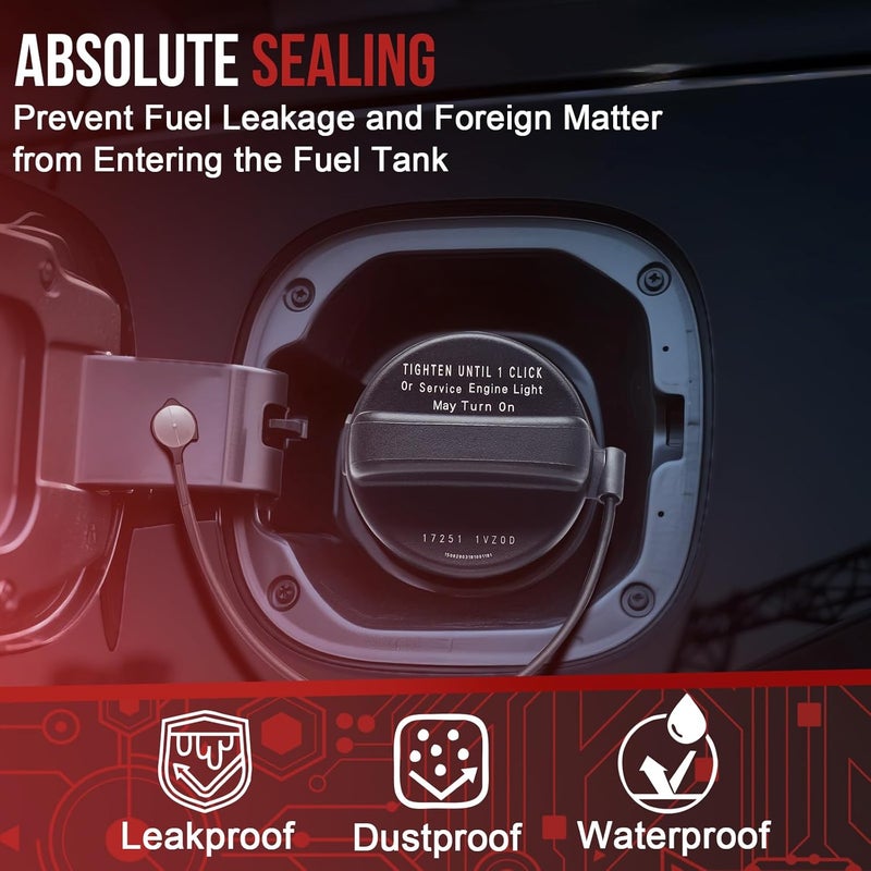 YITHSWAY Gas Cap Fuel Cap for Nissan & Infiniti - Image 4