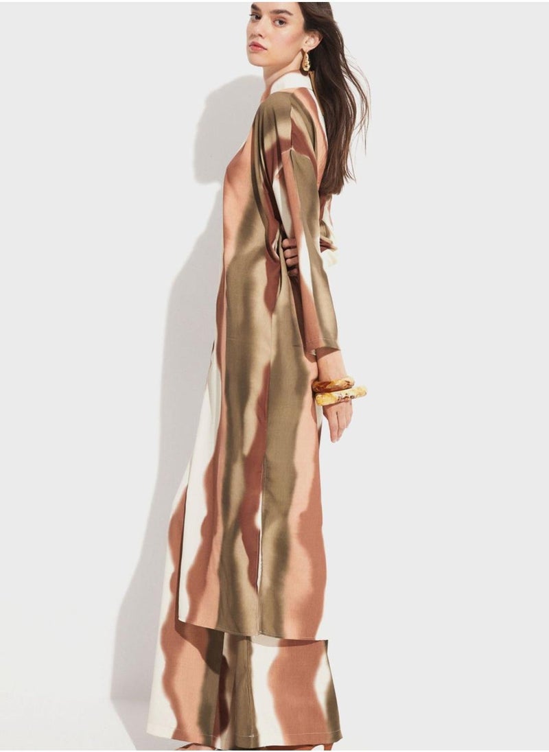 JUNE - Printed Shirt Dress - Image 1