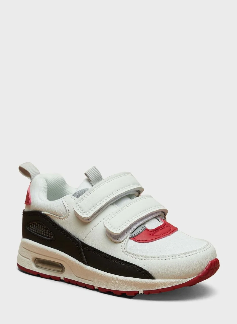 Lee Cooper Kids Low Top Velcro Sneakers