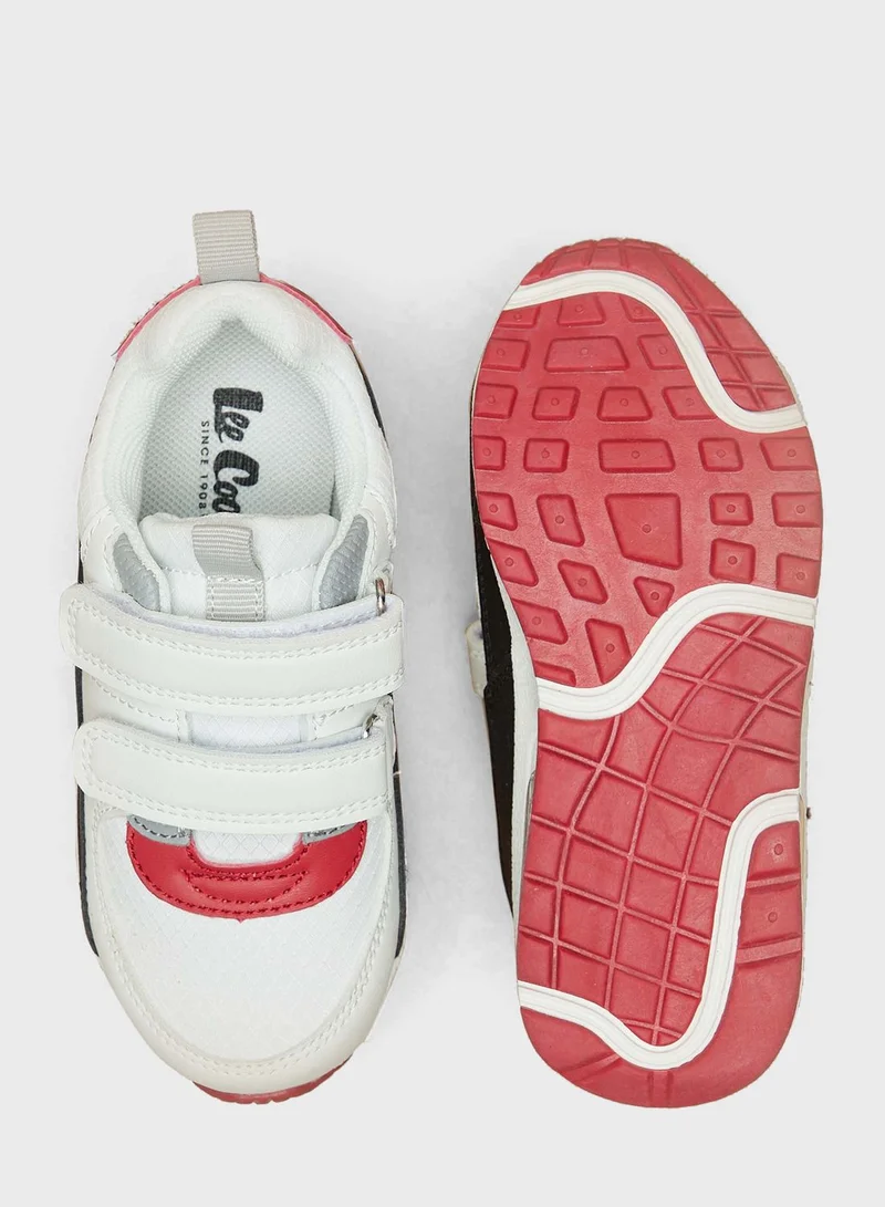 Lee Cooper Kids Low Top Velcro Sneakers