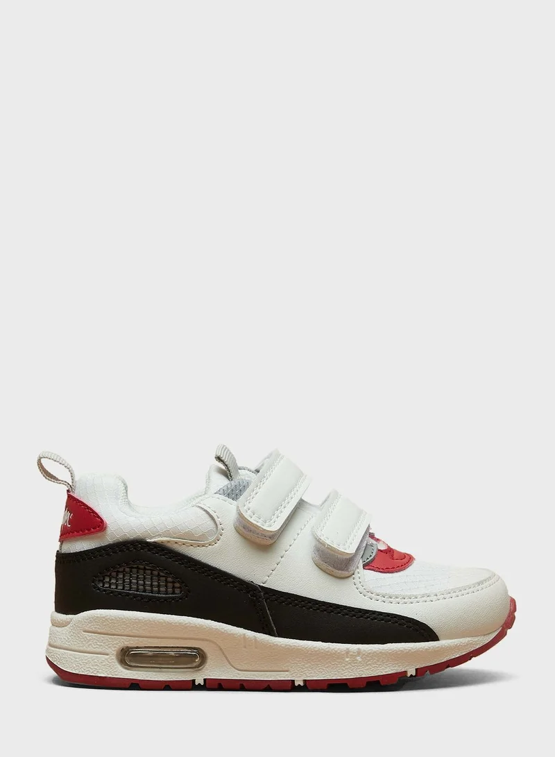 Lee Cooper Kids Low Top Velcro Sneakers