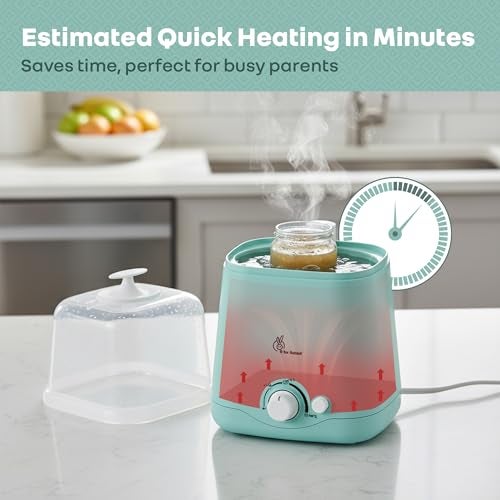 R for Rabbit Hygo Smart 5 in 1 Bottle Sterilizer for Baby Auto Shut-Off Easy Operation Compact & Lightweight Kills Germs Baby Bottle sterilizer (Sea Green) - Image 4