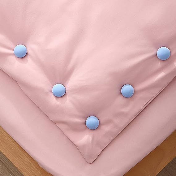 KEVANKI KEVANKI Duvet Clips,Non-Slip Duvet Cover Clips Pins Quilt Fixator, Duvet Clips for Inside Duvet Cover with One-Key Unlock, Suitable for Blanket Bed Sheet Curtain Socks (Blue, Pack of 8)  - Image 3