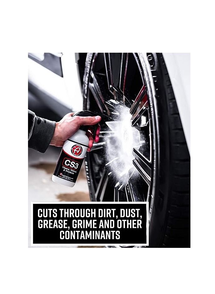 Adam's Polishes Adam’s CS3 (16oz) - Ceramic Spray Coating That Cleans, Shines & Protects | Top Coat Car Wash Polish & Paint Protectant Stronger Than Car Wax | RV Boat Motorcycle Car Detailing Waterless Wash Cleaner. - Image 3