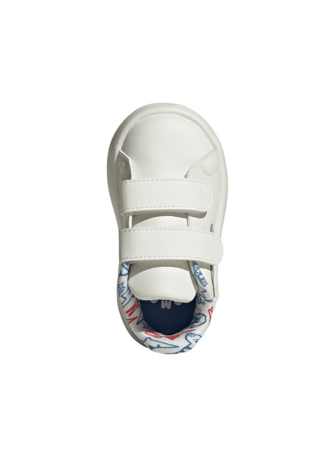 Adidas Advantage Dino Cf I White Sportswear Shoes For Infant 3K  - Image 5