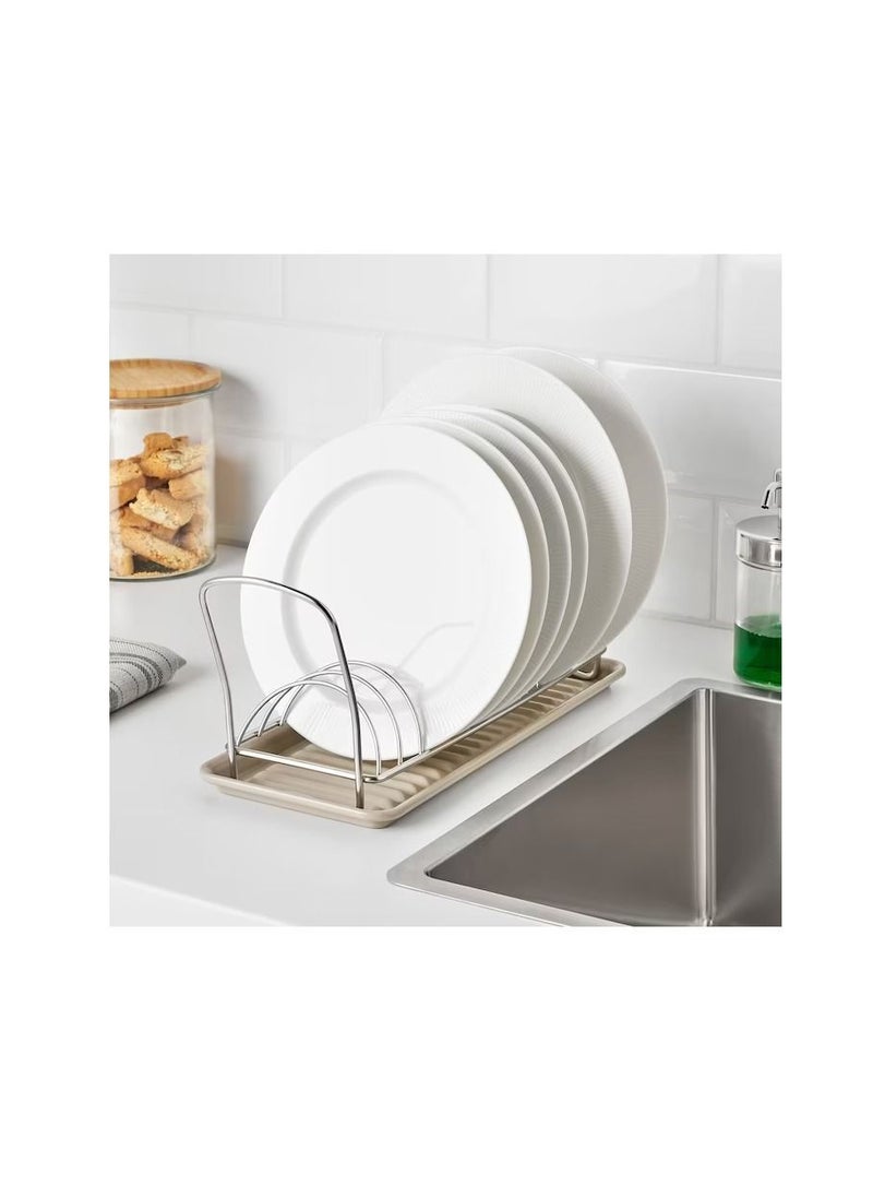 Generic Dish drainer, beige/galvanised15x35 cm  - Image 3