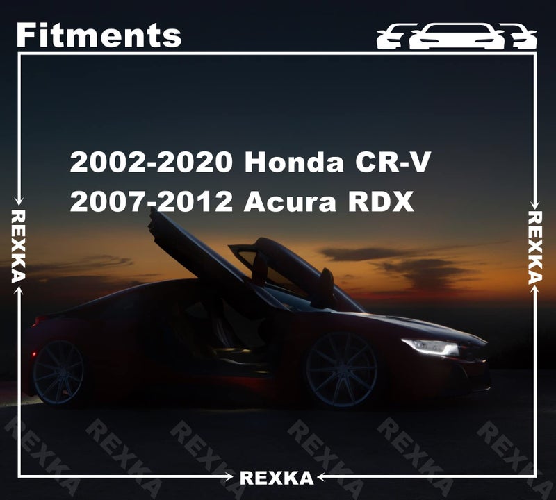 Rexka ركسكا 20 قطعة مشبك شريط الطقس الخارجي السفلي للباب لهوندا 75315-S9A-004 - Image 3