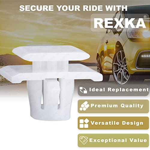 Rexka ركسكا 20 قطعة مشبك شريط الطقس الخارجي السفلي للباب لهوندا 75315-S9A-004 - Image 4