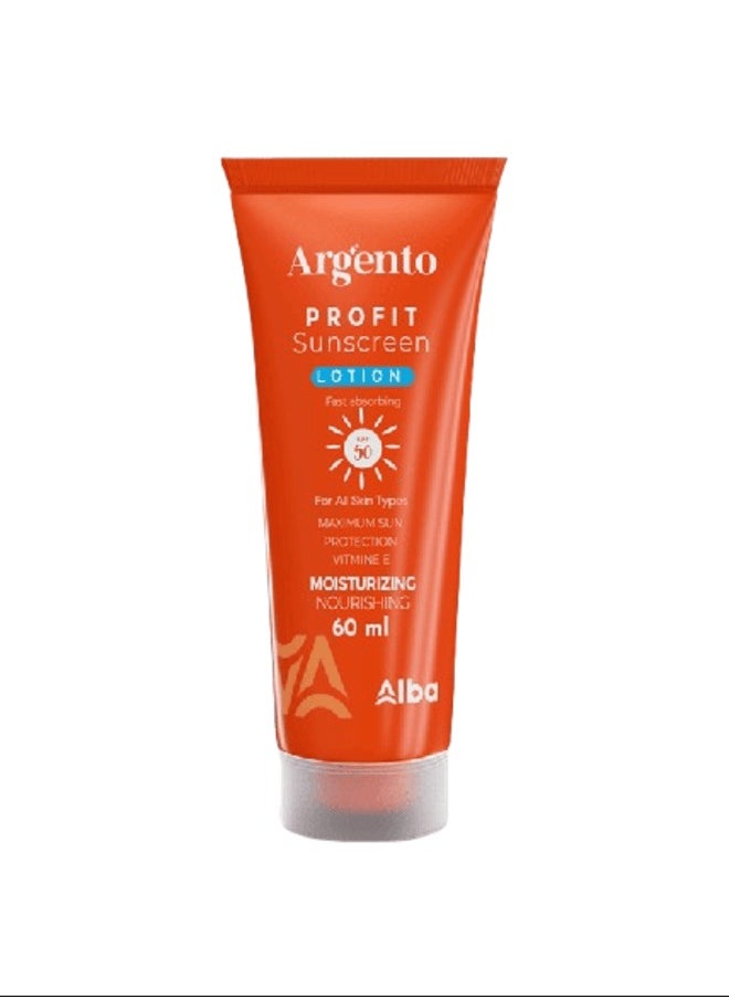 ARGENTO Profit Sunscreen Lotion - 60 ml 