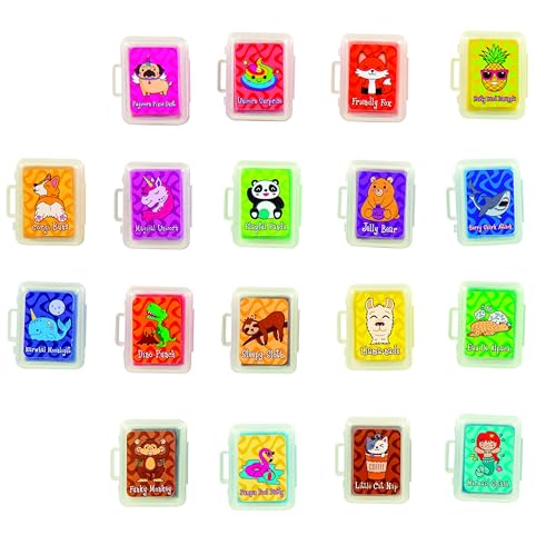 Geddes Raymond Geddes Totally Adorkable Scented Kneaded Erasers for Kids Pack of 144 - Image 1