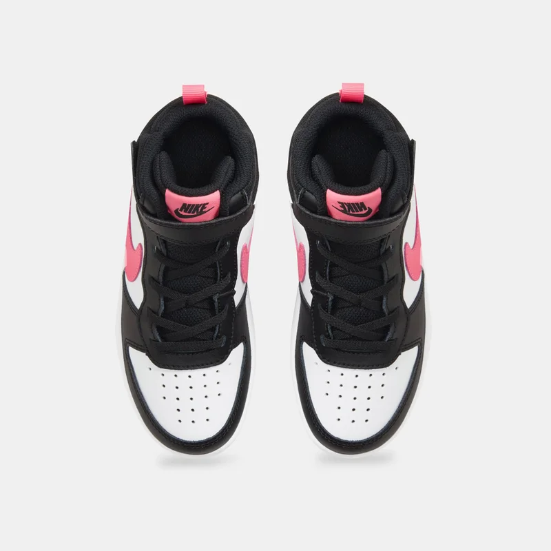 Nike Kids' Court Borough Mid 2 Shoe (Younger Kids)