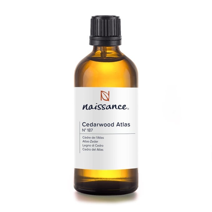 Cedarwood (Atlas) Essential Oil (No. 187) - 100ml - Pure, Natural, Cruelty Free, Vegan and Undiluted - for Aromatherapy, Massage Blend & Diffusers - Calming and Soothing Aroma