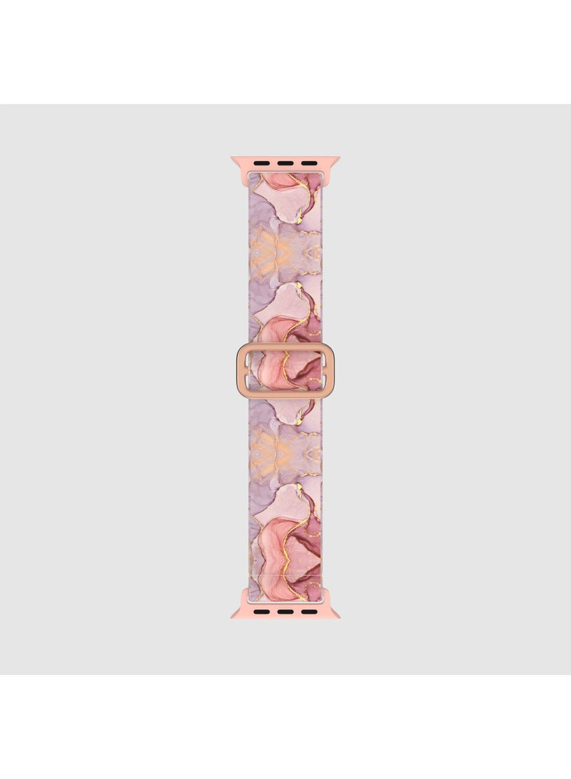 Y&D Applies To Iphone Watch 42/44/45/49mm Woven Nylon Plain Painted Strap  - Image 1
