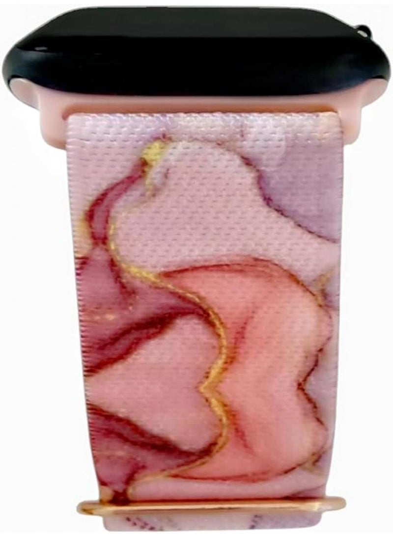 Y&D Applies To Iphone Watch 42/44/45/49mm Woven Nylon Plain Painted Strap  - Image 2