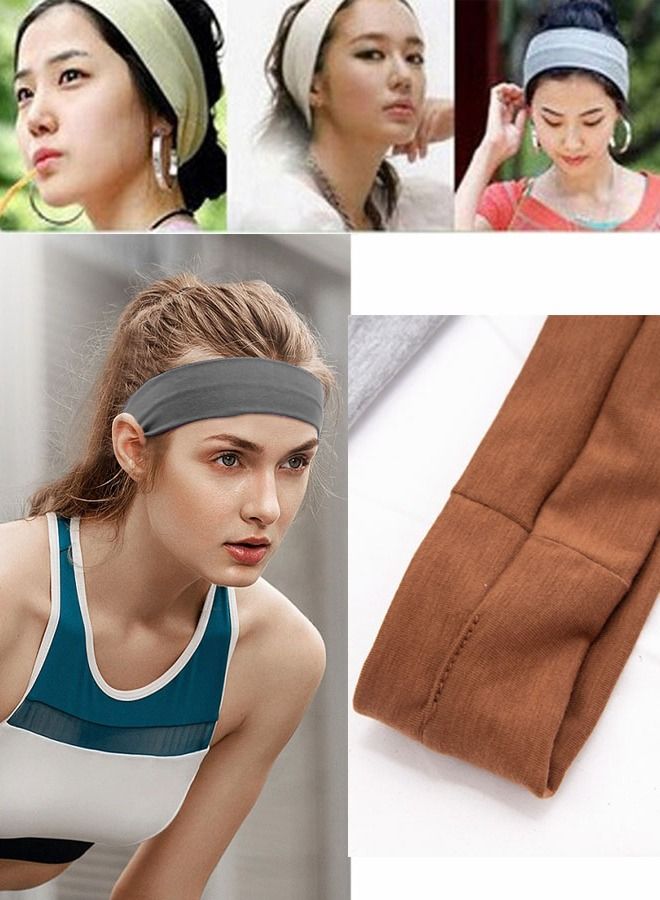 Generic Distinctive headband that is stretchy and comfortable when wearing suitable for sports gyms and casual wear - Image 1