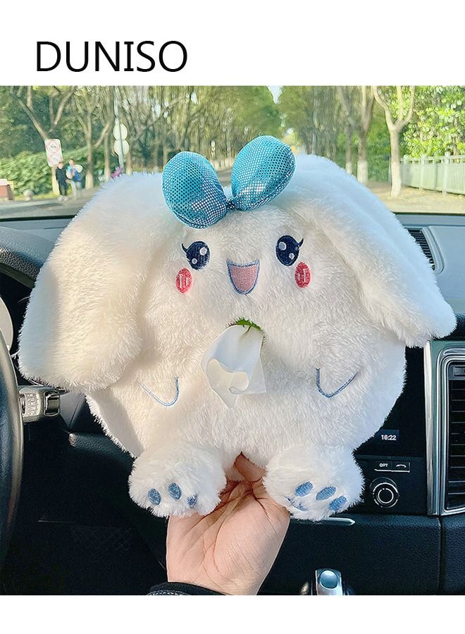 DUNISO الكرتون سيارة الشمس قناع الأنسجة حامل الصندوق منشفة ورقية غطاء صندوق المناديل المقعد الخلفي قوس المحمولة سنادات بالسيارة المنظم اكسسوارات السيارات - Image 3