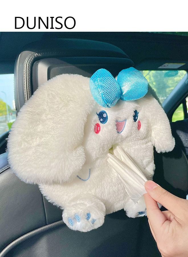 DUNISO الكرتون سيارة الشمس قناع الأنسجة حامل الصندوق منشفة ورقية غطاء صندوق المناديل المقعد الخلفي قوس المحمولة سنادات بالسيارة المنظم اكسسوارات السيارات - Image 4