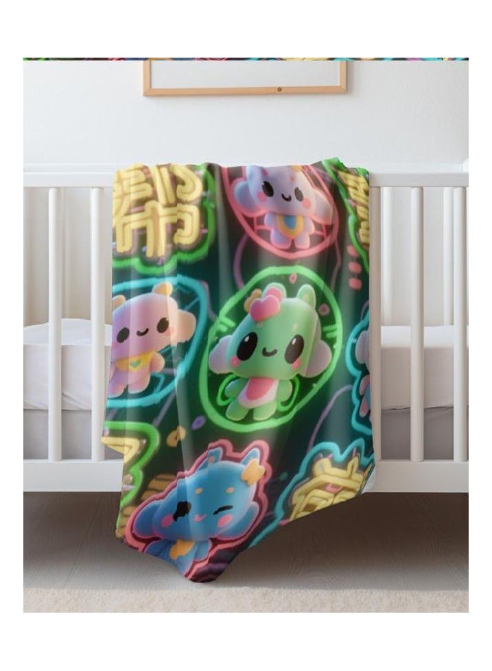 general Flannel thin blanket (warm and comfortable, suitable for sleep, gaming, dust removal and sandproof) 150cm*200cm - 1185 - Image 5