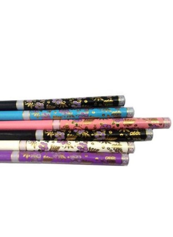 Zintalic - Multicolour Wooden Juda Ban Stick For Women Pack Of 6 Pcs - Image 1