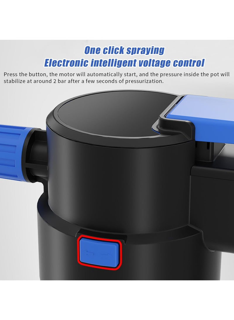 1.5L Electric Car Foam Sprayer, Pump Foam Sprayer with USB Rechargeable for Car Wash, Electric Sprayer for Home, Garden and Car - Image 4