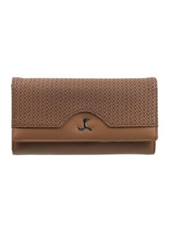 Mochi Mochi Womens Synthetic Brown Bifold (One Size)  - Image 1